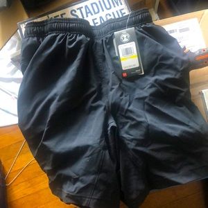 Mens running shorts with liner inside